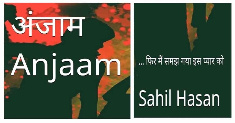 Anjaam by Sahil Hasan | No. 1 Best Seller Hindi Novel | LoveHind