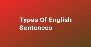 Types Of English Sentences । LovHind