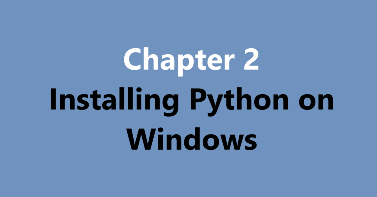 Installing Python on Windows । Sahil Sir