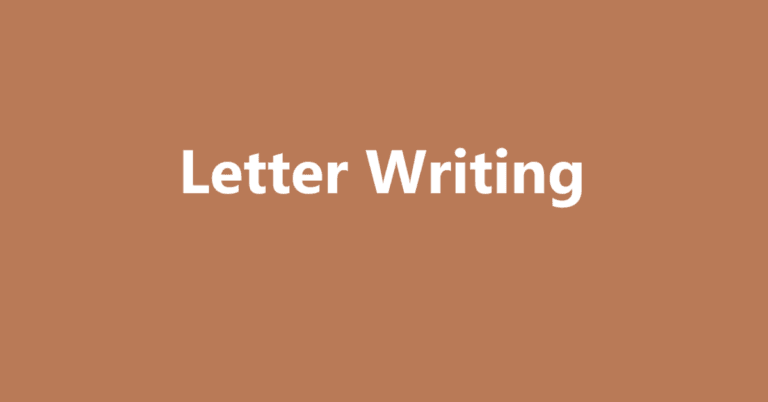 Letter Writing