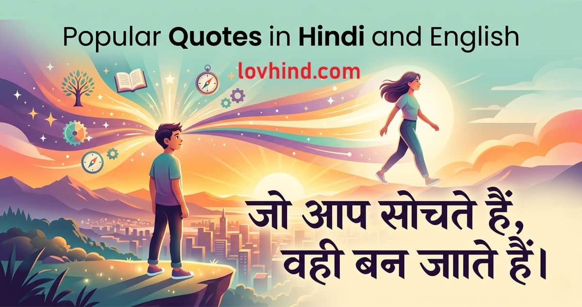 100 popular quotes in Hindi