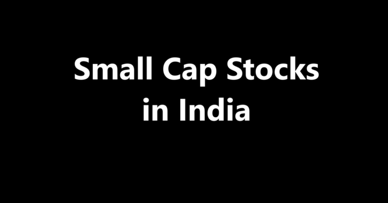 Small Cap Stocks in India