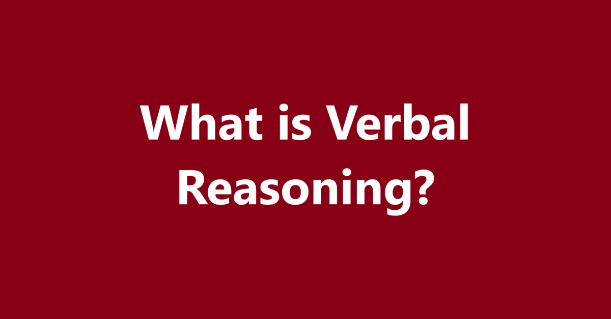 What is Verbal Reasoning? | Sahil Sir