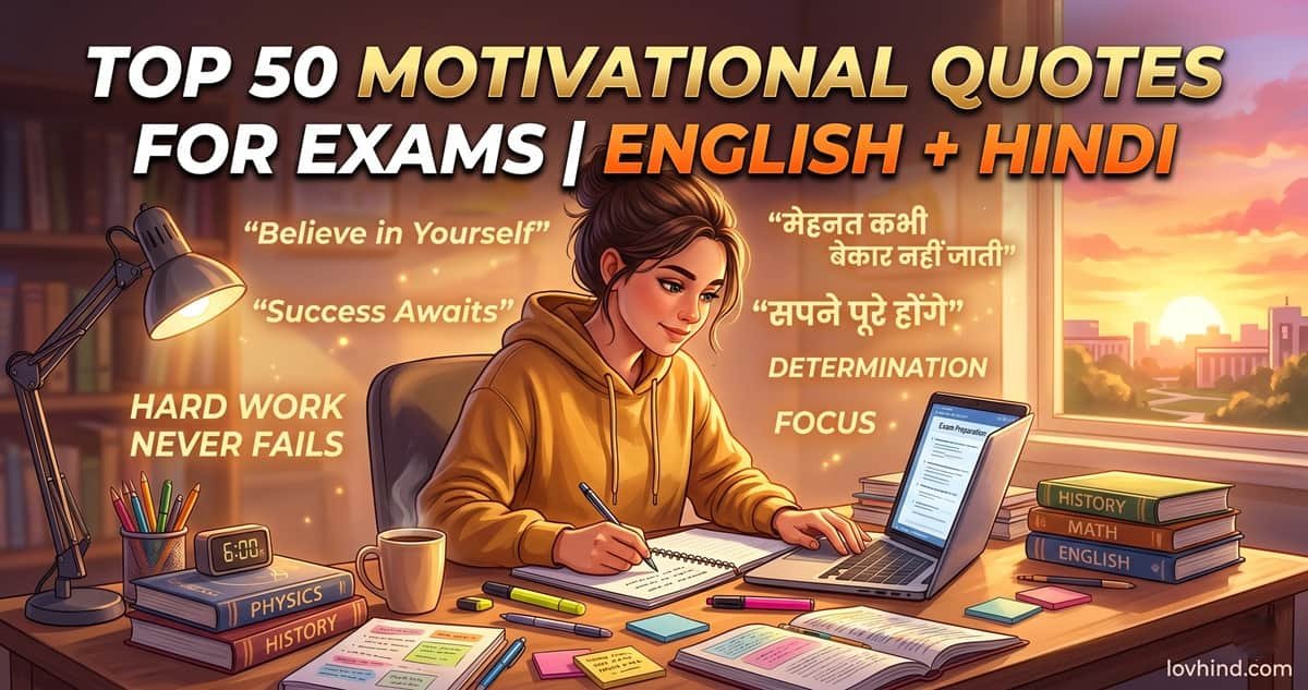 Mixed Quotes English and Hindi