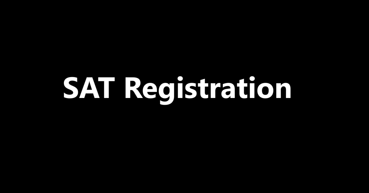 SAT Registration