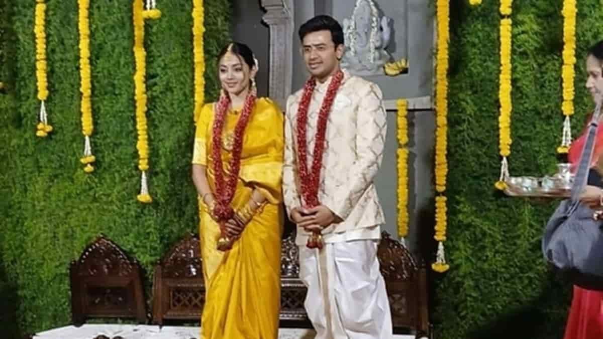 Tejasvi Surya Weds Sivasri Skandaprasad