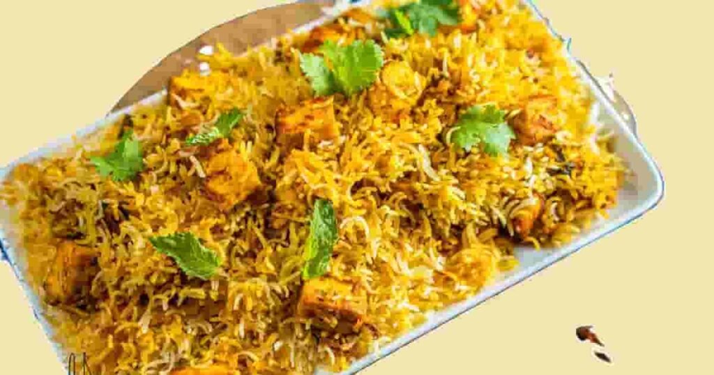 How to make Paneer Biryani
