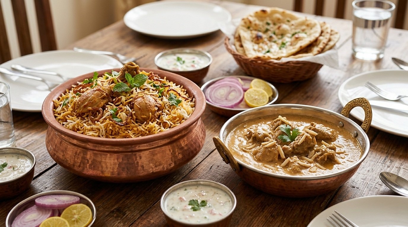 Biryani and Korma