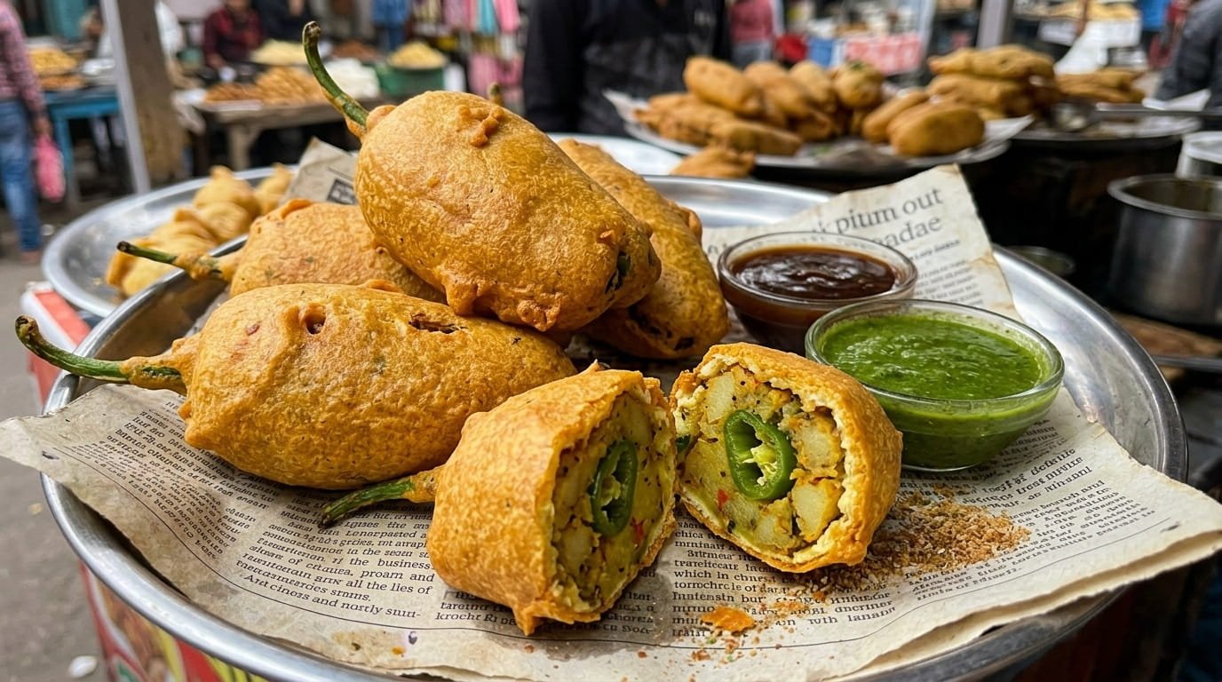 Best Food and Culinary Tours in India: Mirchi Bada