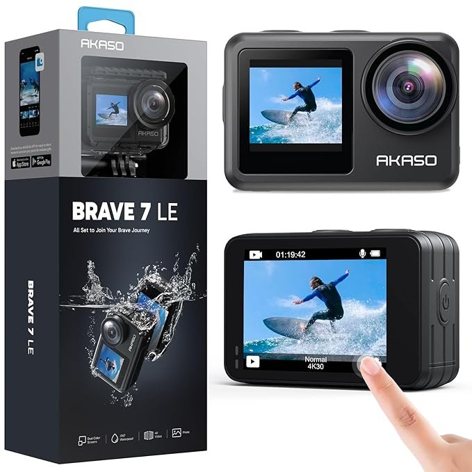 6 Best Action Cameras: Akaso Brave 7 LE