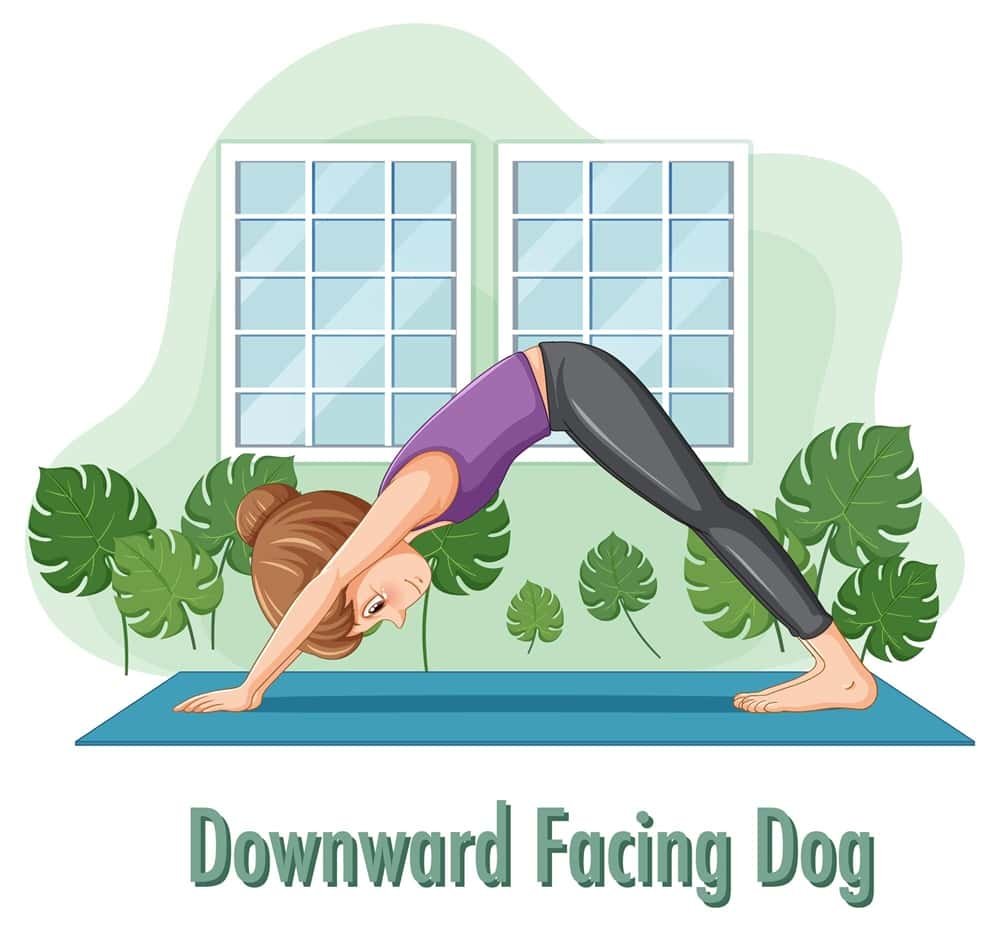 Top 8 Best Yoga Poses: Downward-Facing Dog (Adho Mukha Svanasana)