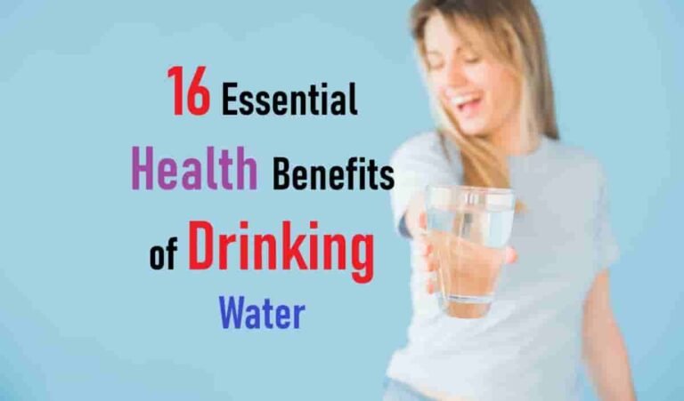 Health Benefits of Drinking Water