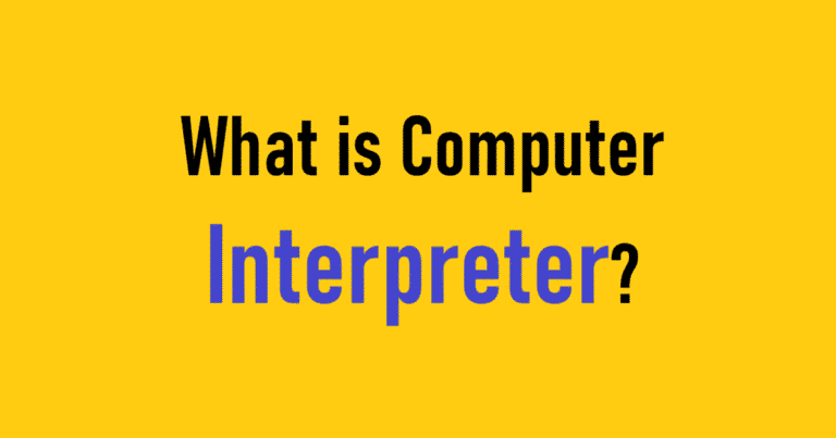 What is Computer Interpreter?